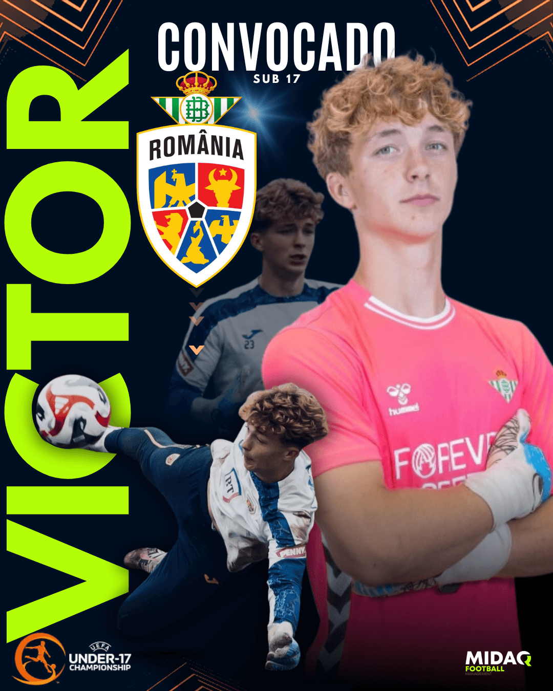 CONVOCATORIA DE VÍCTOR KROES